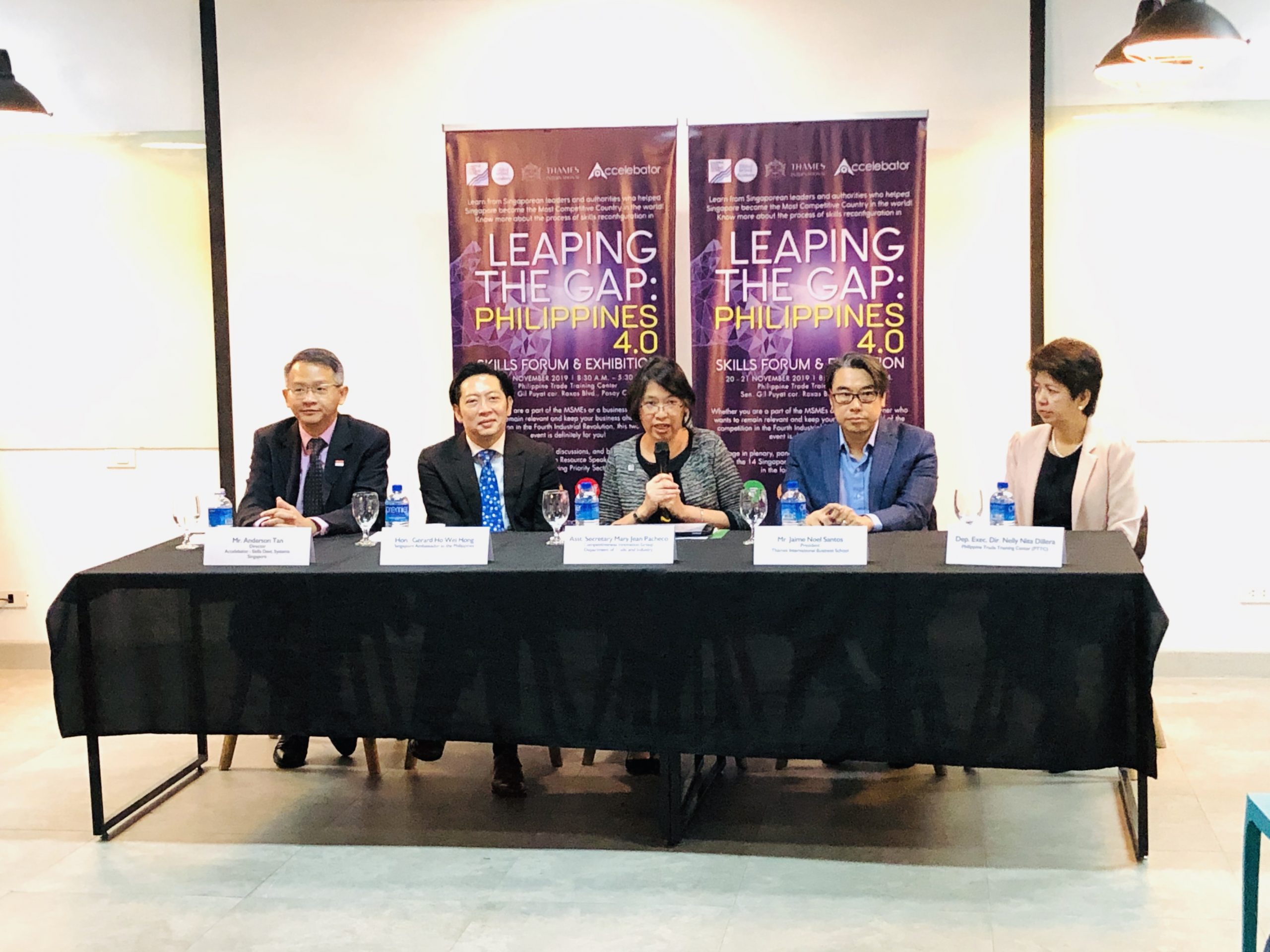 Manila Media Launch of Philippines 4.0 Leaping the Gap – 30 Aug 2019